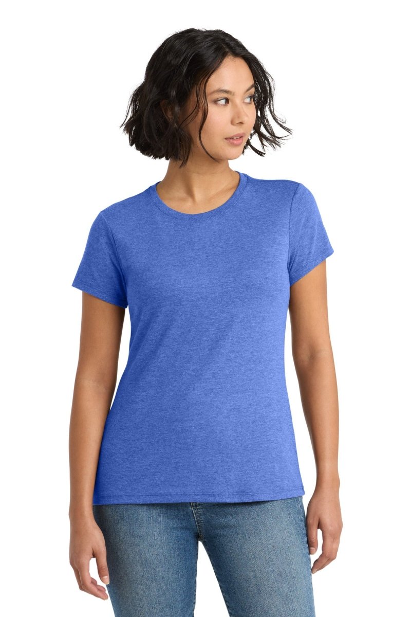 District ® Women's Perfect Tri ® Tee. DM130L - District DM130L Royal Frost XS Short Sleeve T-Shirts