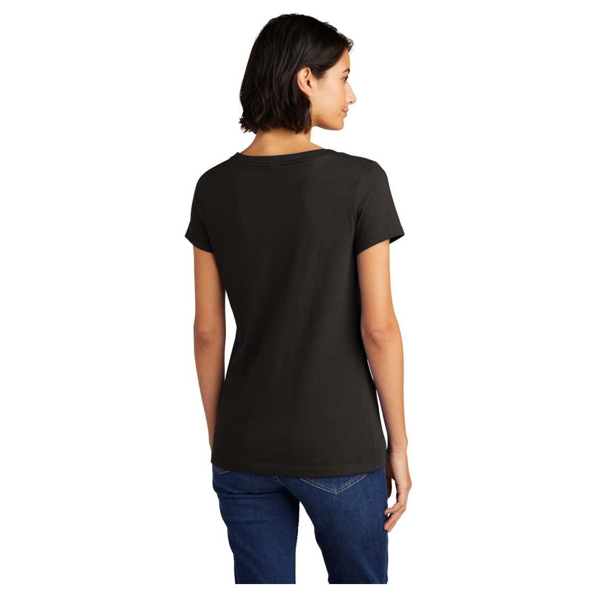 District® Women’s Very Important Tee® V - Neck DT6503 Black XS Women's V - Neck T-Shirts