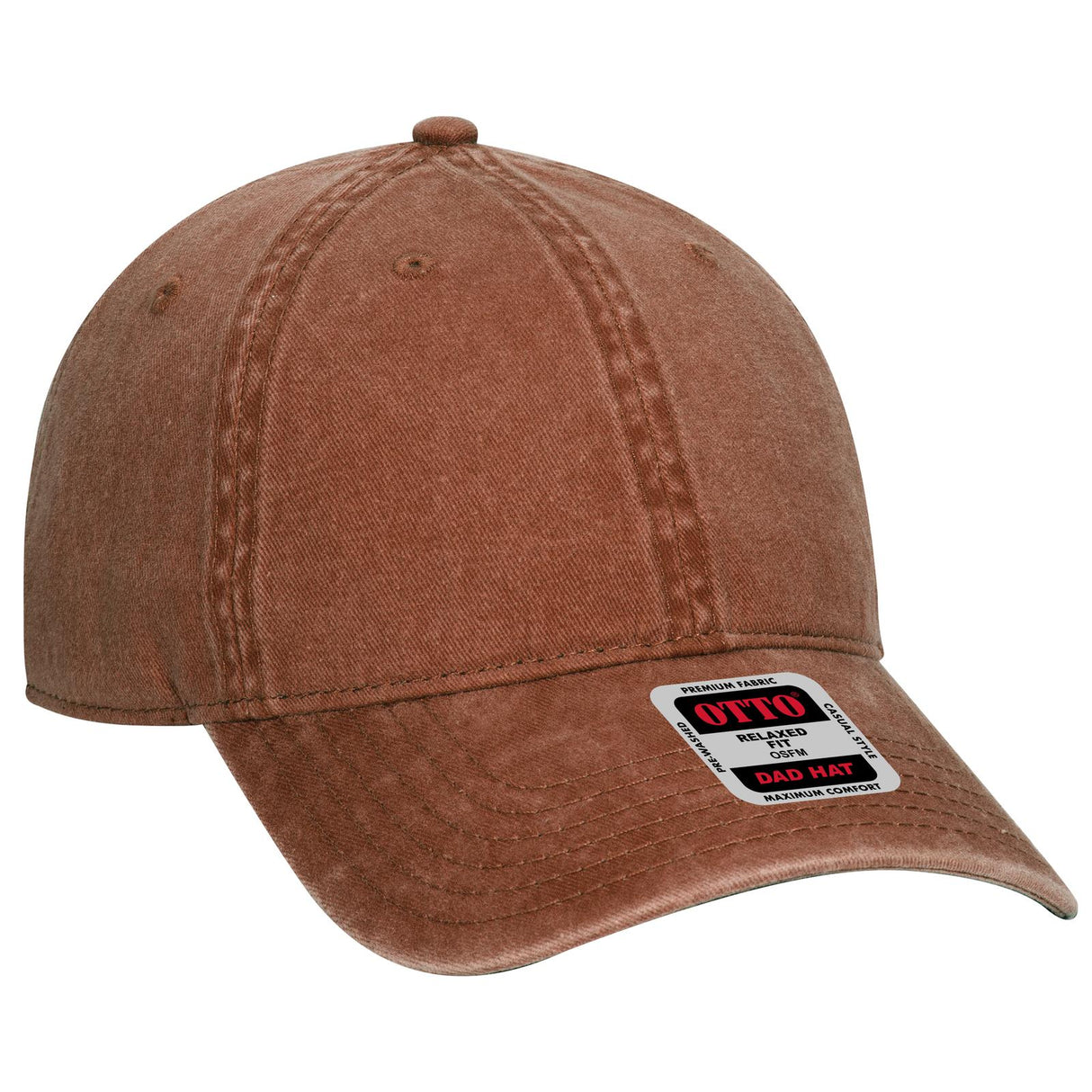 OTTO CAP 6 Panel Low Profile Dad Hat OTTO 18-711