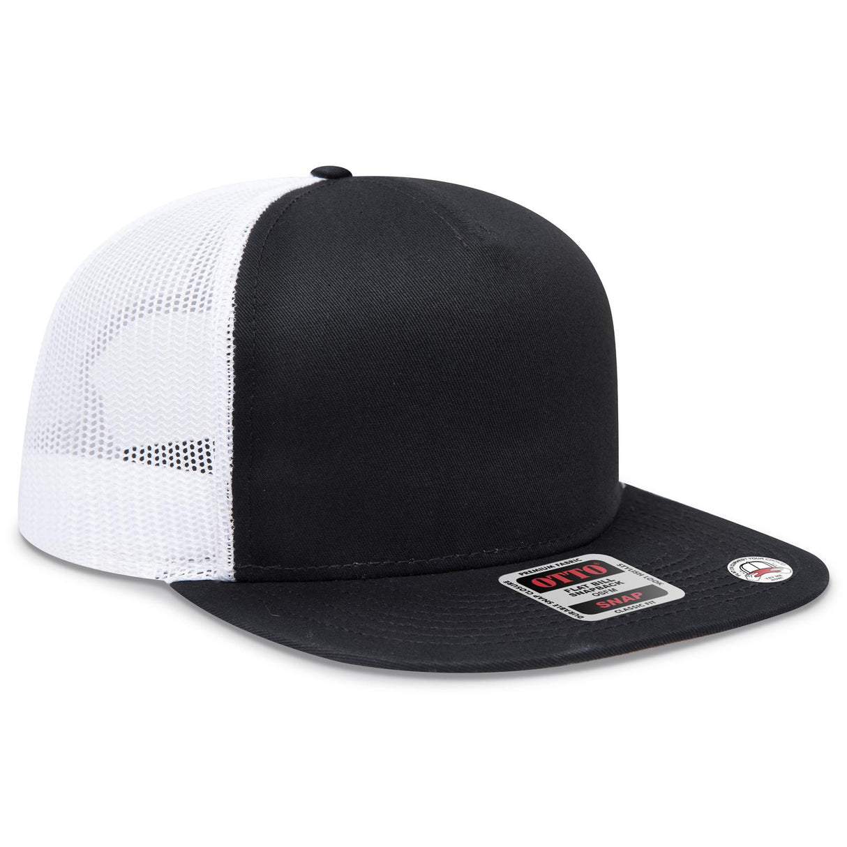 OTTO CAP "OTTO SNAP" 5 Panel Pro Style Mesh Back Trucker Snapback Hat OTTO 154-1124