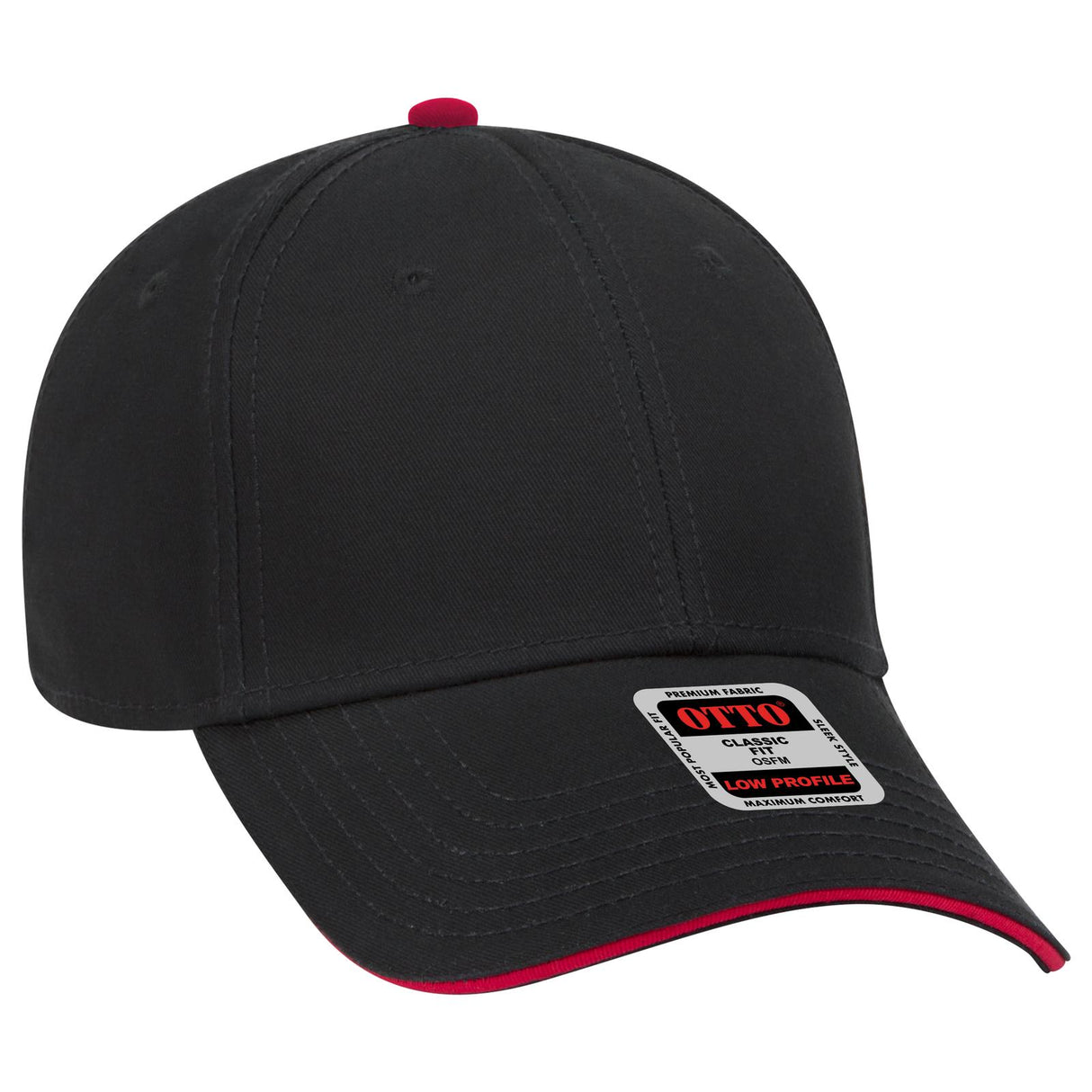 OTTO CAP 6 Panel Low Profile Baseball Cap OTTO 23-766