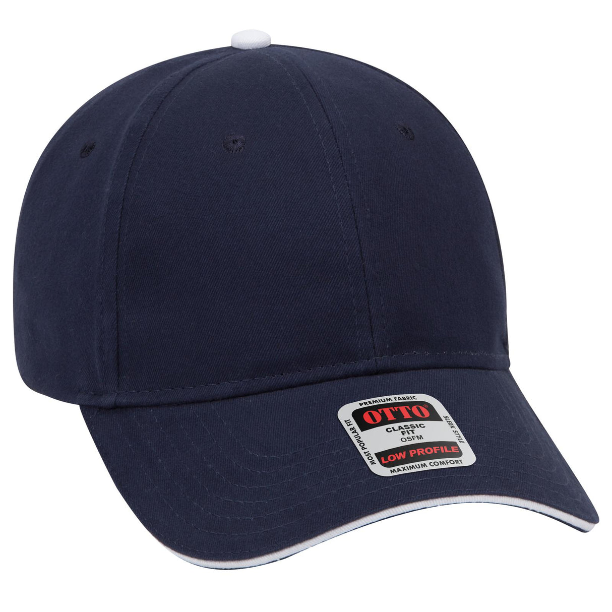 OTTO CAP 6 Panel Low Profile Baseball Cap OTTO 23-430
