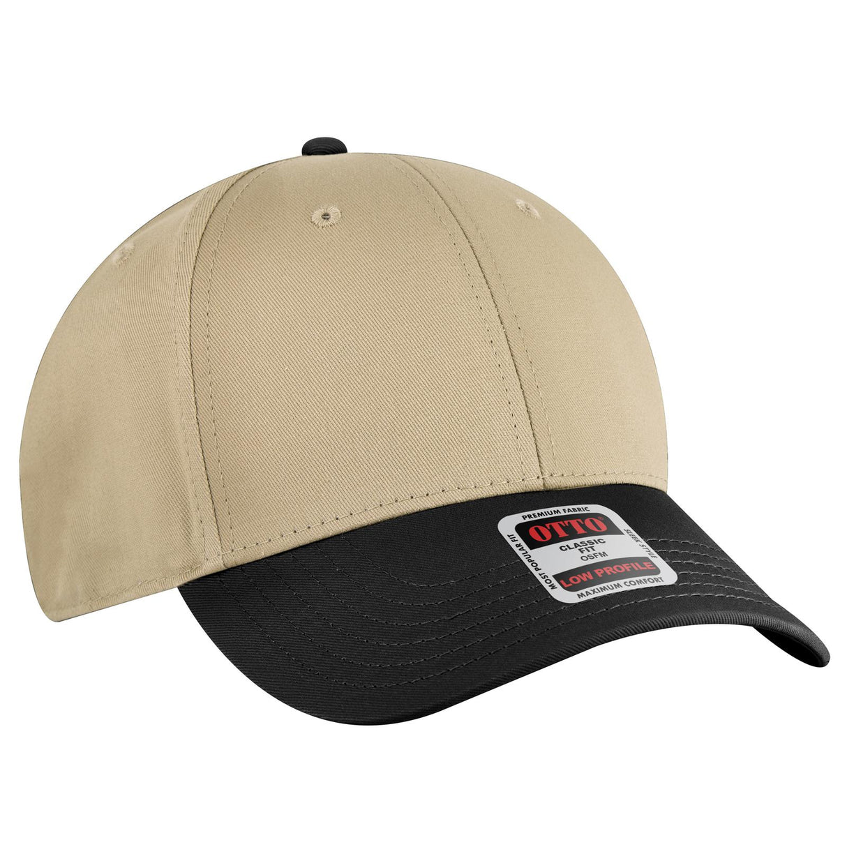 OTTO CAP 6 Panel Low Profile Baseball Cap OTTO 19-536