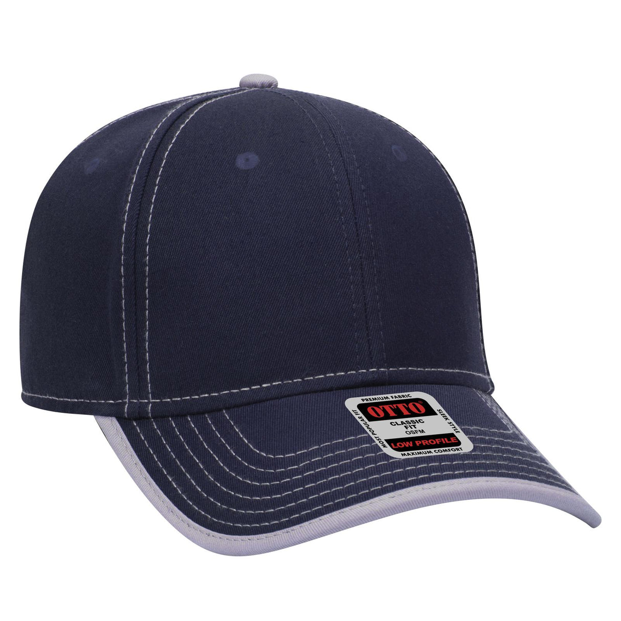 OTTO CAP 6 Panel Low Profile Baseball Cap OTTO 147-1071