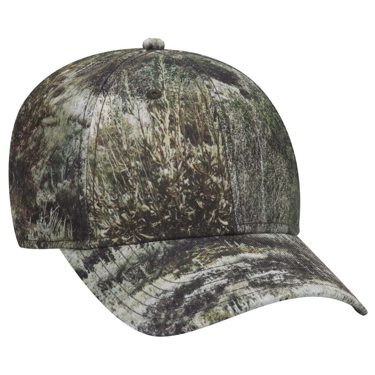 OTTO CAP Mossy Oak Camouflage 6 Panel Low Profile Baseball Cap OTTO 171-1295