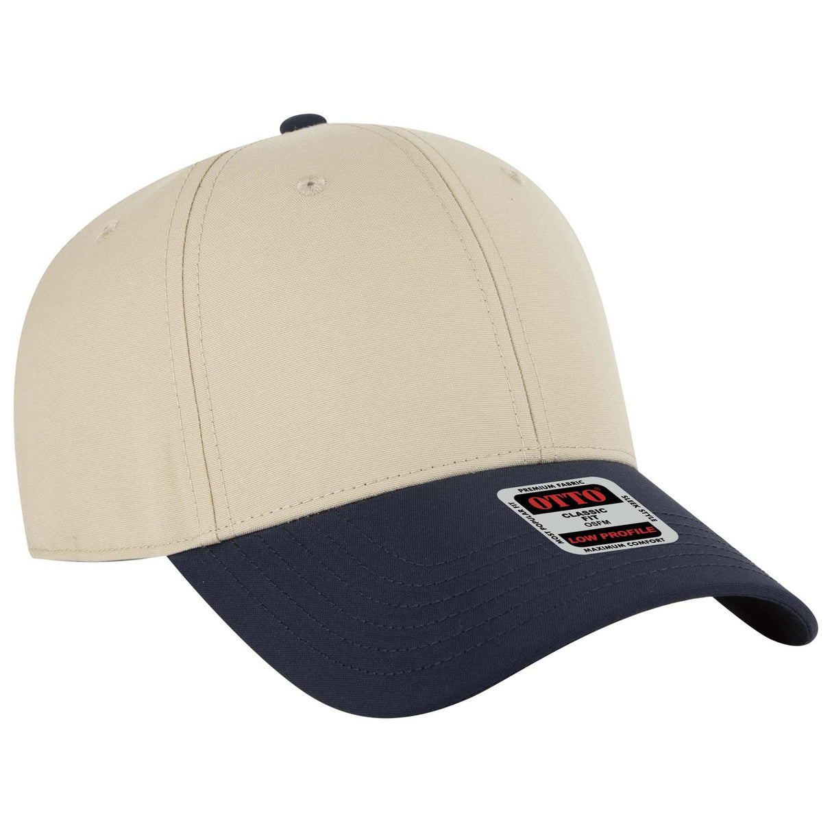 OTTO CAP 6 Panel Low Profile Baseball Cap OTTO 19-768