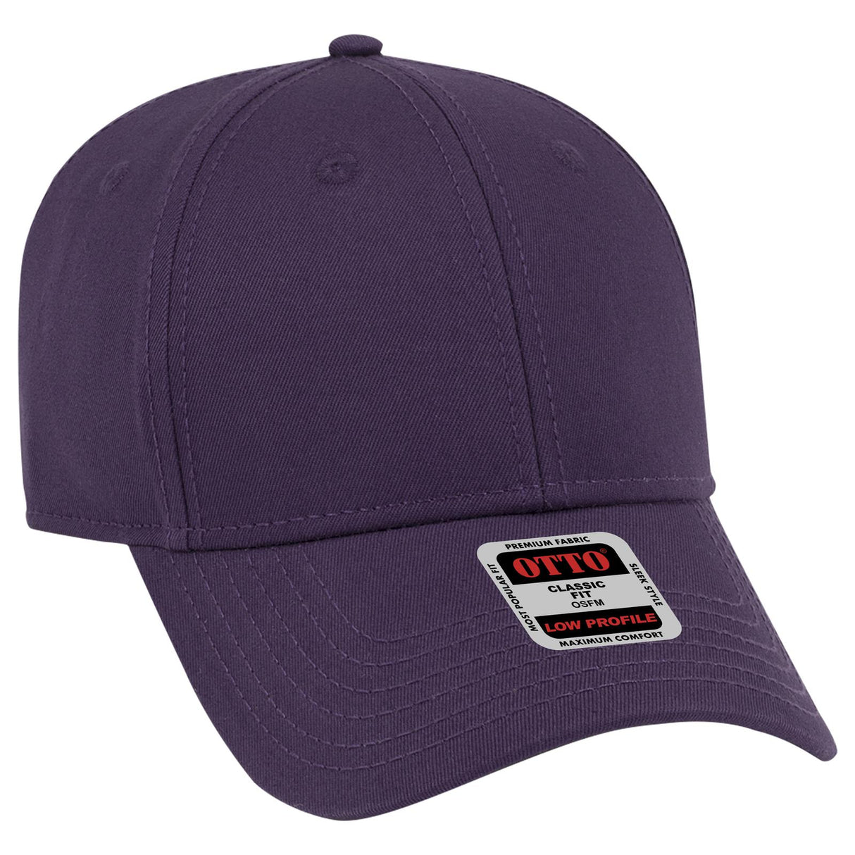 OTTO CAP 6 Panel Low Profile Baseball Cap OTTO 19-1203