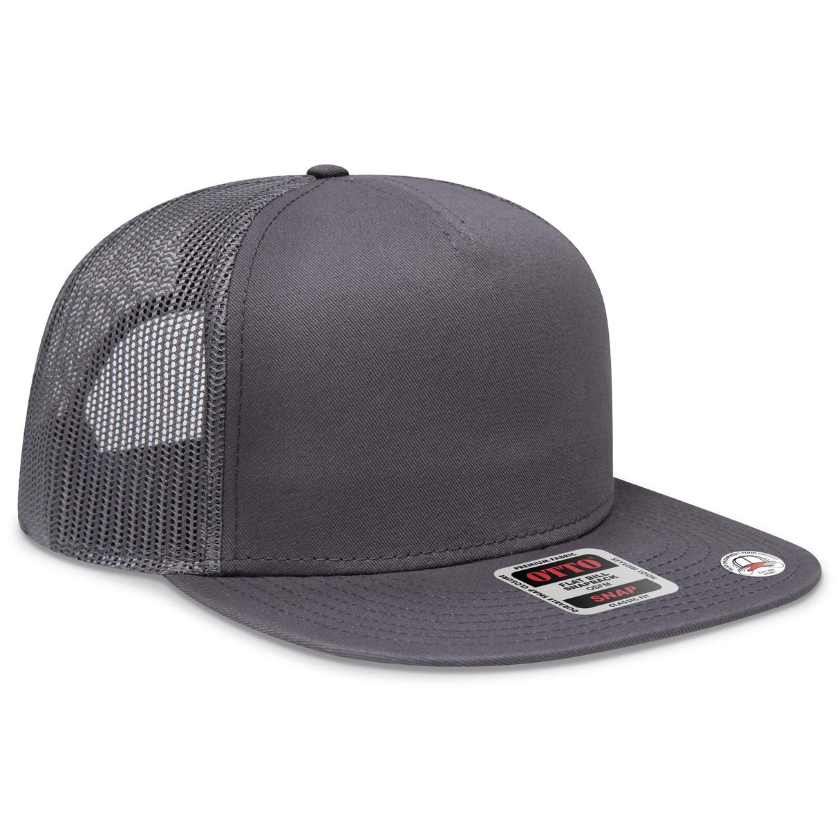 OTTO CAP "OTTO SNAP" 5 Panel Pro Style Mesh Back Trucker Snapback Hat OTTO 154-1124