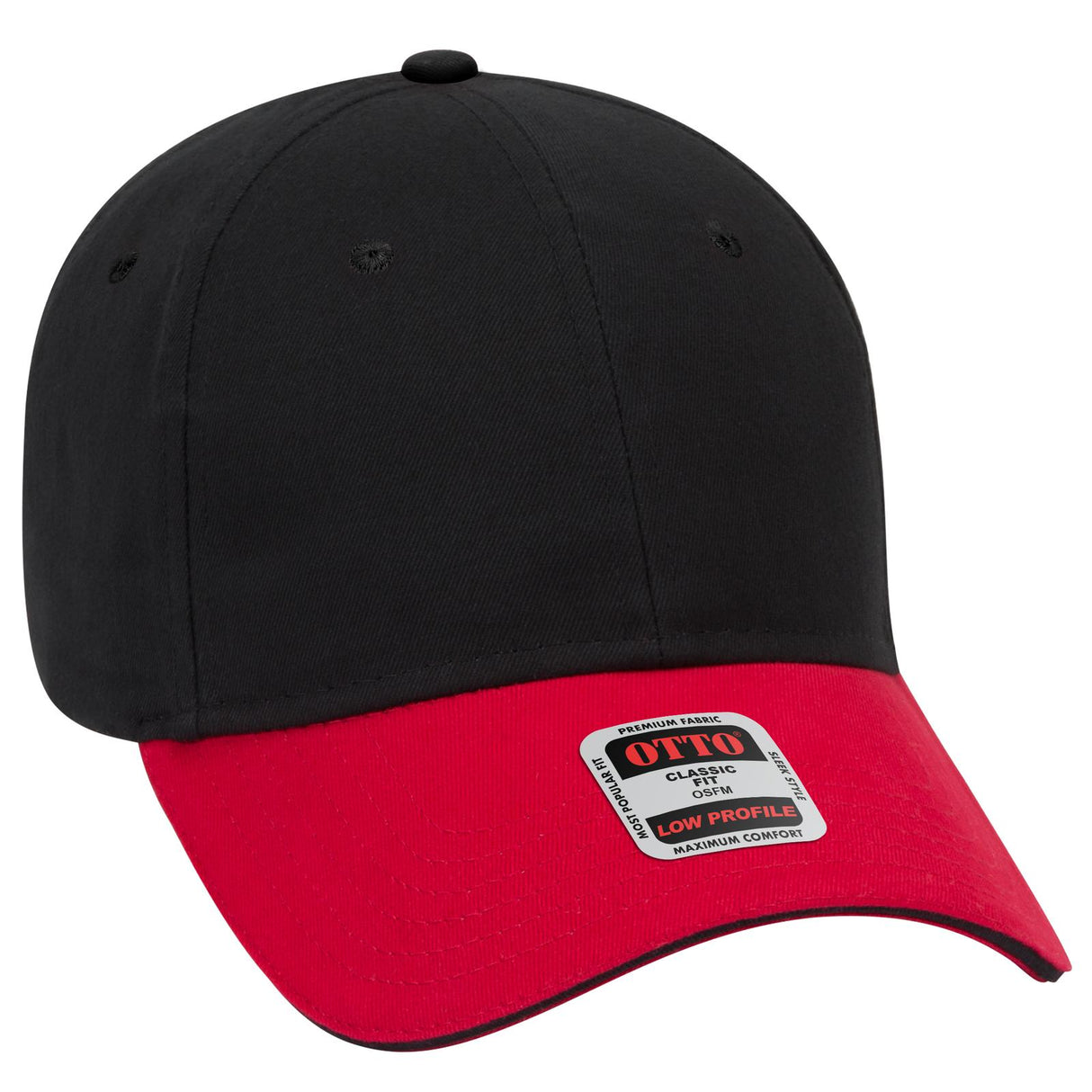 OTTO CAP 6 Panel Low Profile Baseball Cap OTTO 23-430