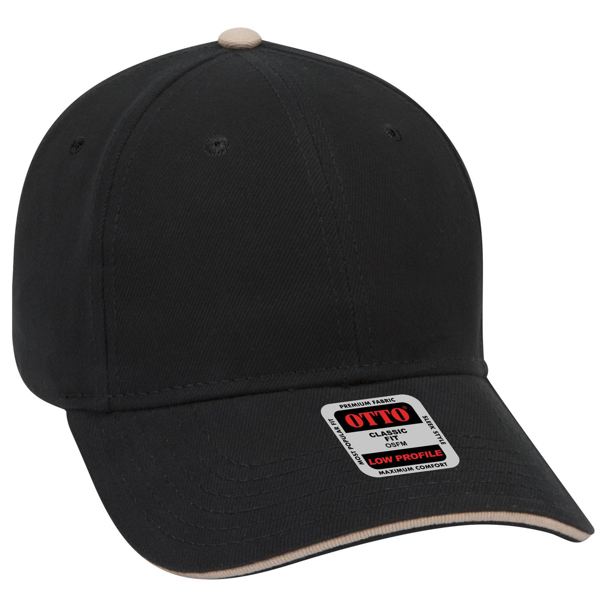 OTTO CAP 6 Panel Low Profile Baseball Cap OTTO 23-255