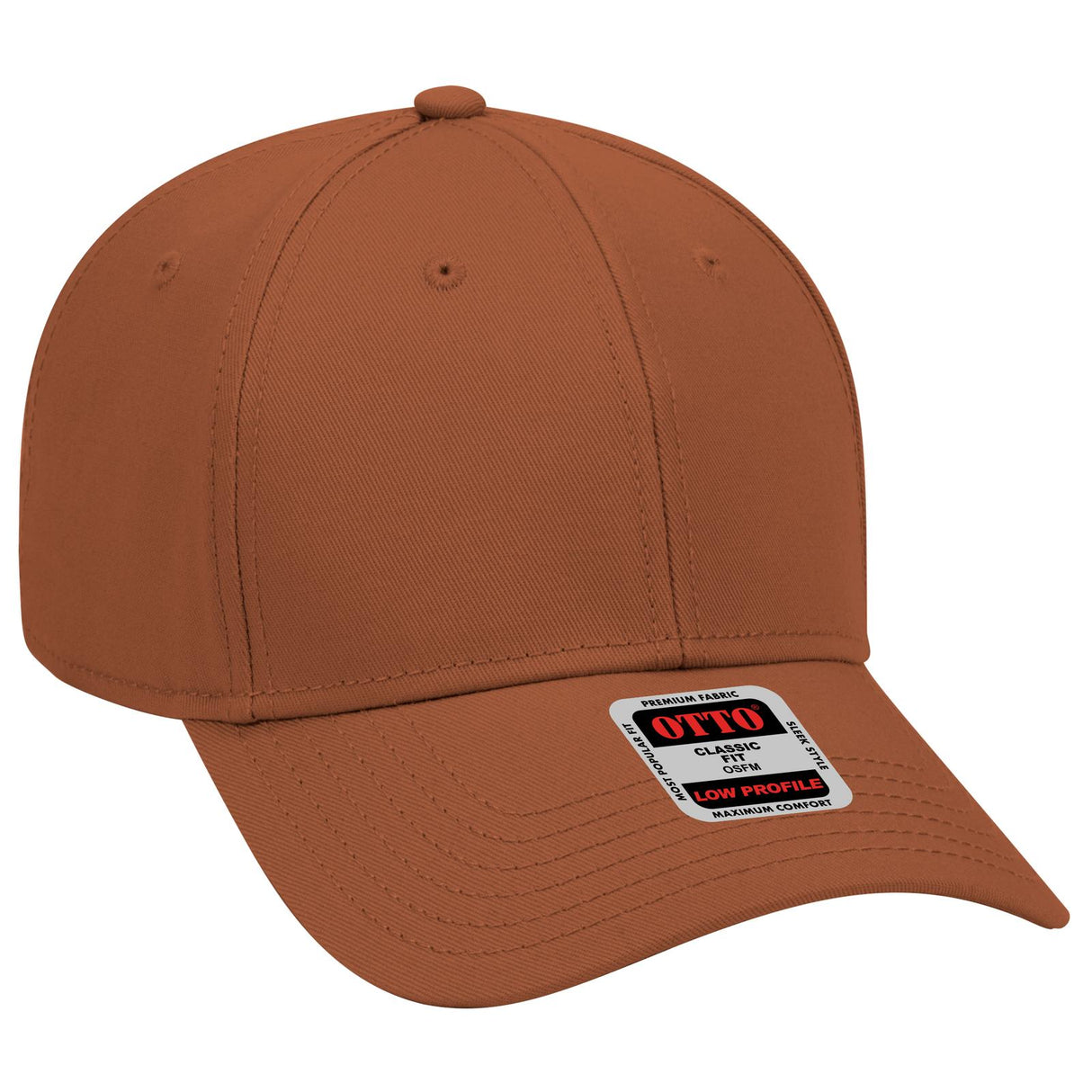 OTTO CAP 6 Panel Low Profile Baseball Cap OTTO 19-768