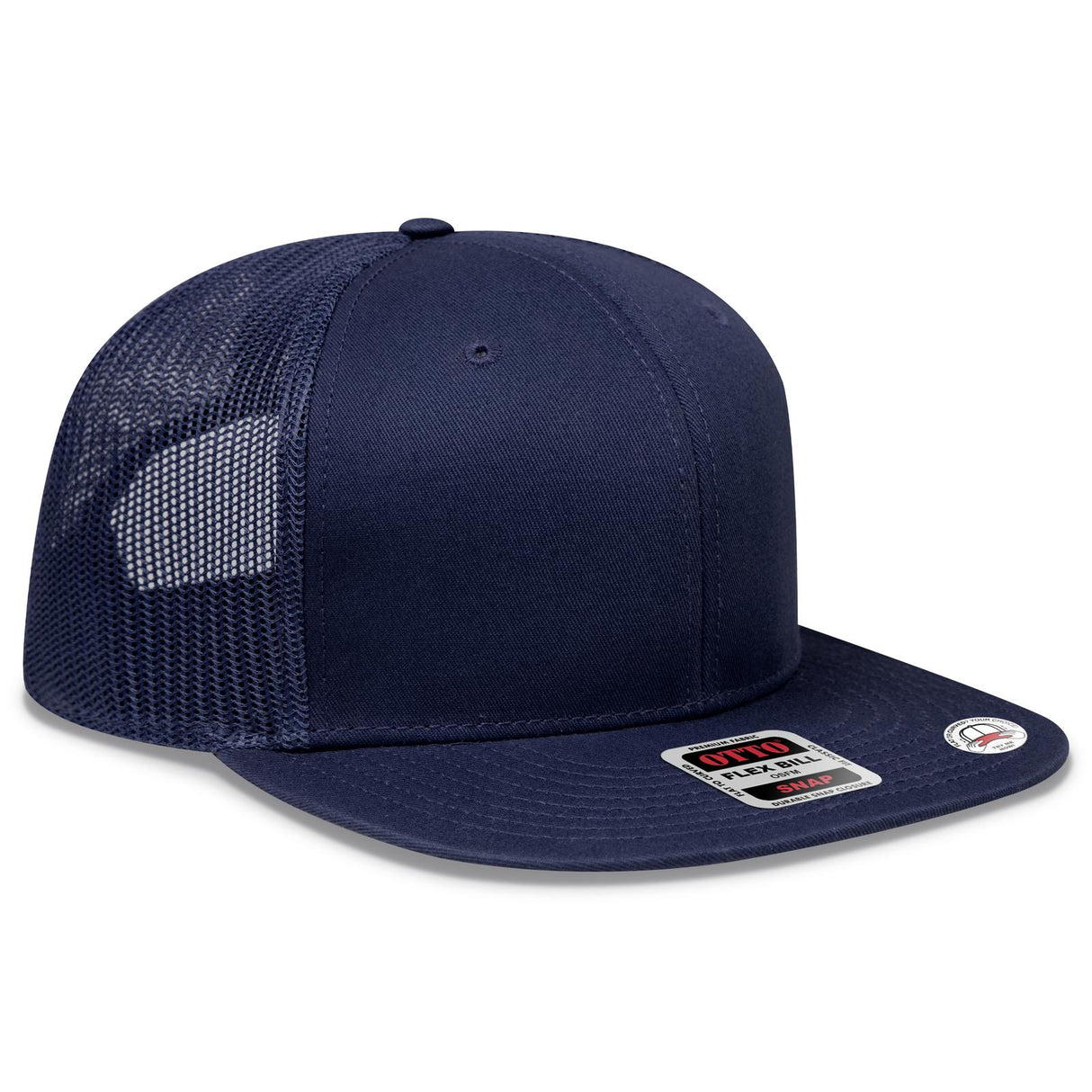 OTTO CAP "OTTO SNAP" 6 Panel Pro Style Mesh Back Trucker Snapback Hat OTTO 141-1070