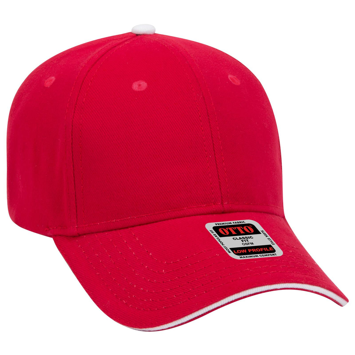 OTTO CAP 6 Panel Low Profile Baseball Cap OTTO 23-255