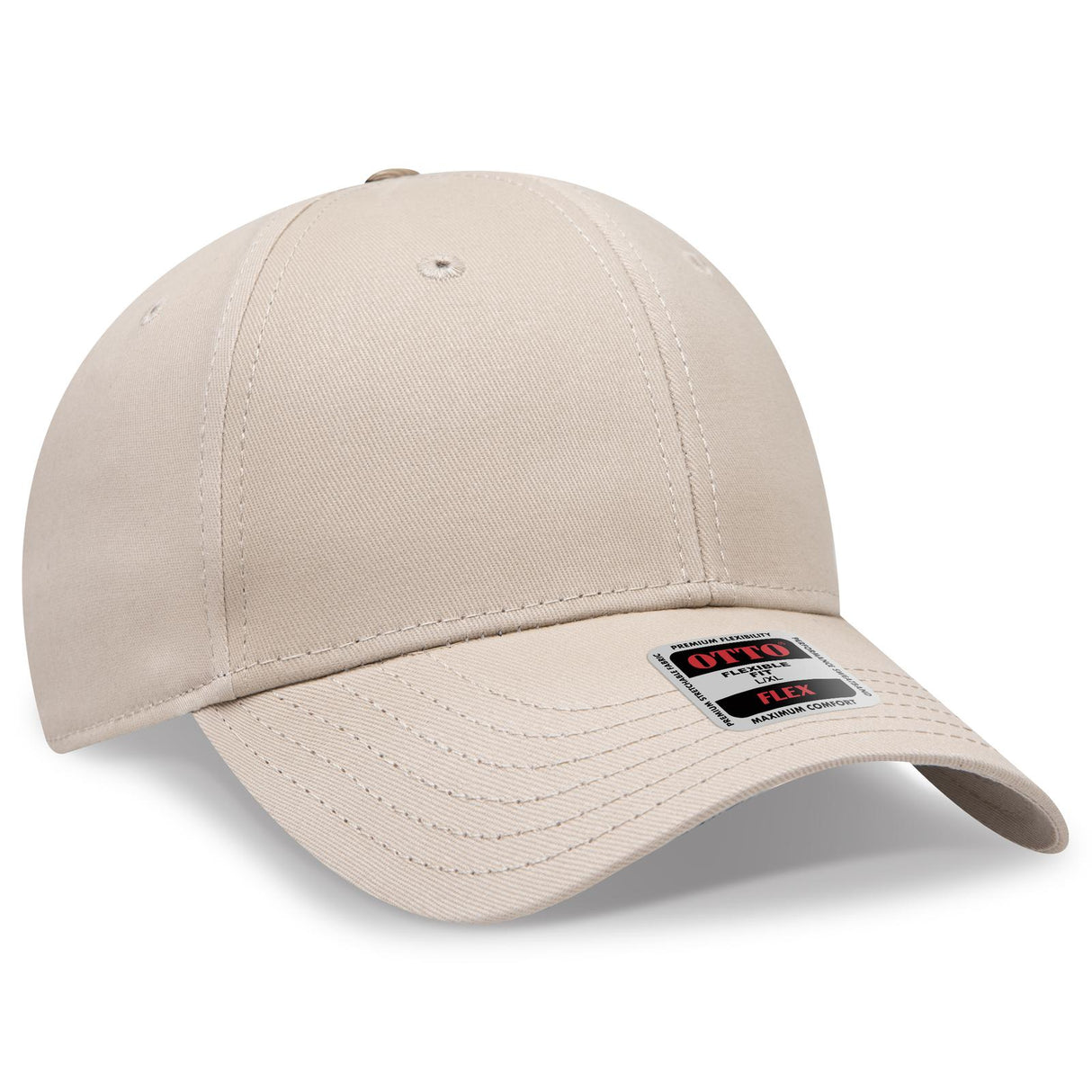 OTTO CAP "OTTO FLEX" Fitted 6 Panel Low Profile Baseball Cap OTTO 11-1167