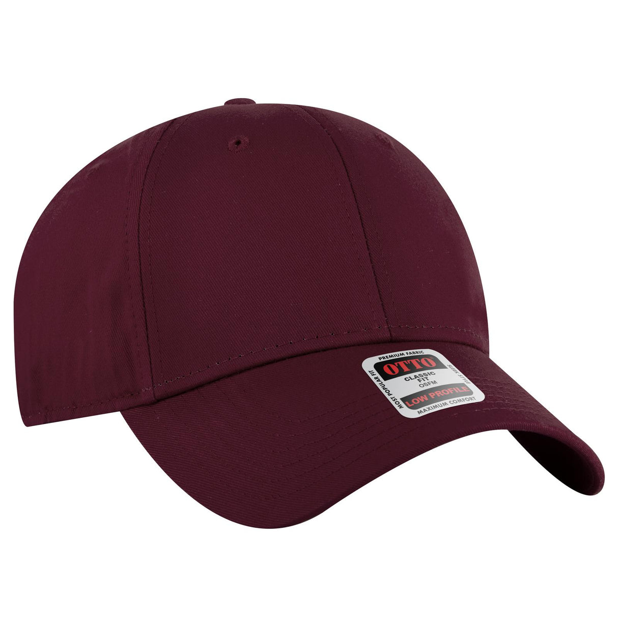 OTTO CAP 6 Panel Low Profile Baseball Cap OTTO 19-536