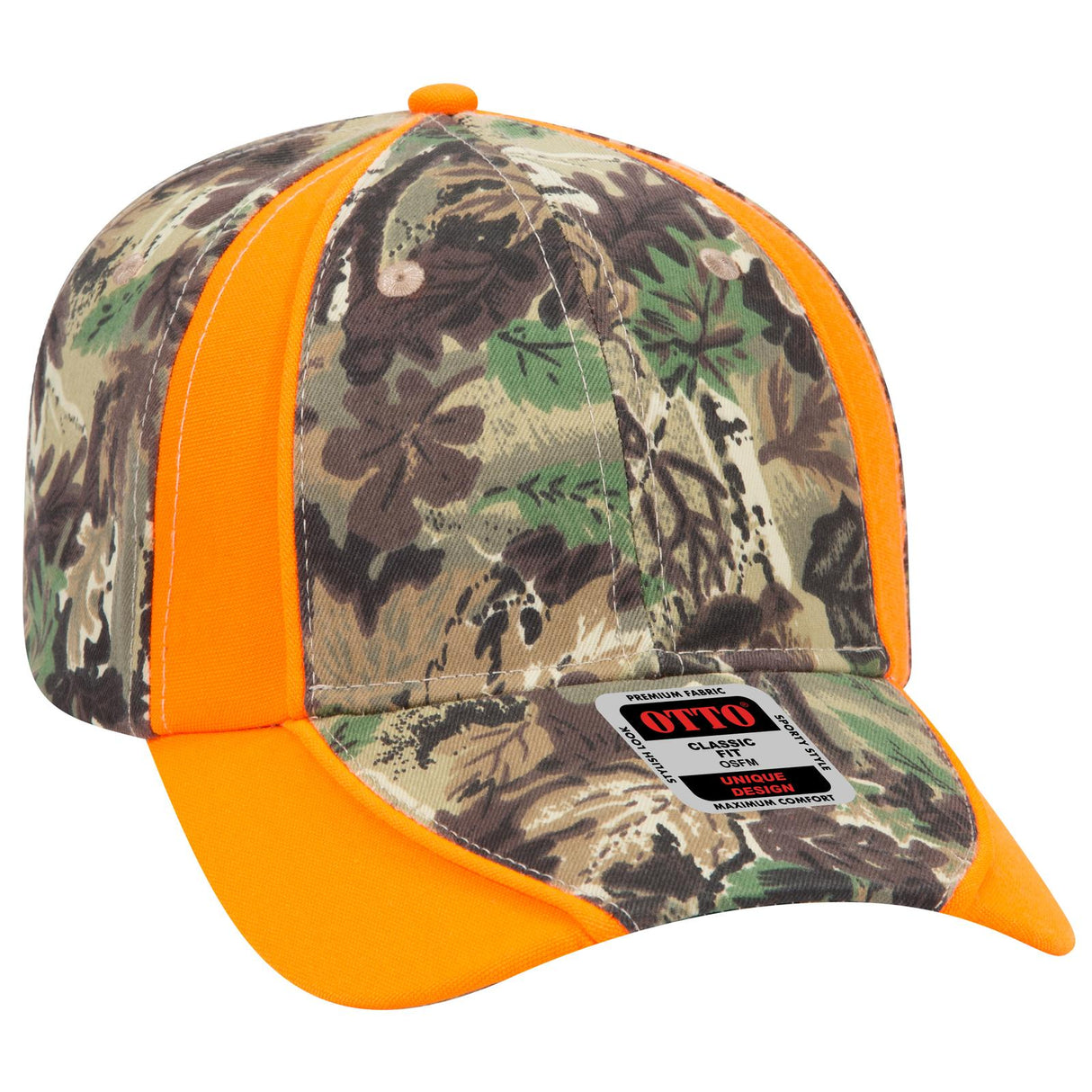 OTTO CAP 6 Panel Low Profile Baseball Cap OTTO 19-701