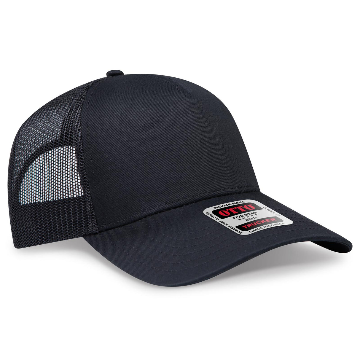 OTTO CAP 5 Panel Low Profile Mesh Back Trucker Hat OTTO 102-664