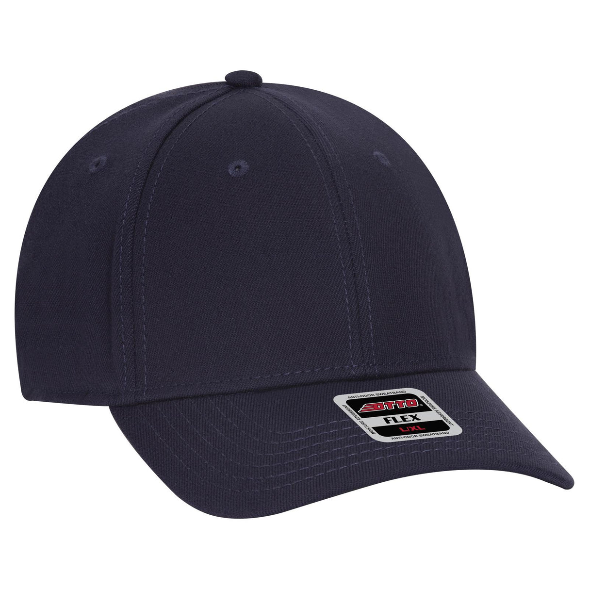 OTTO CAP "OTTO FLEX" Fitted 6 Panel Low Profile Baseball Cap OTTO 11-1165