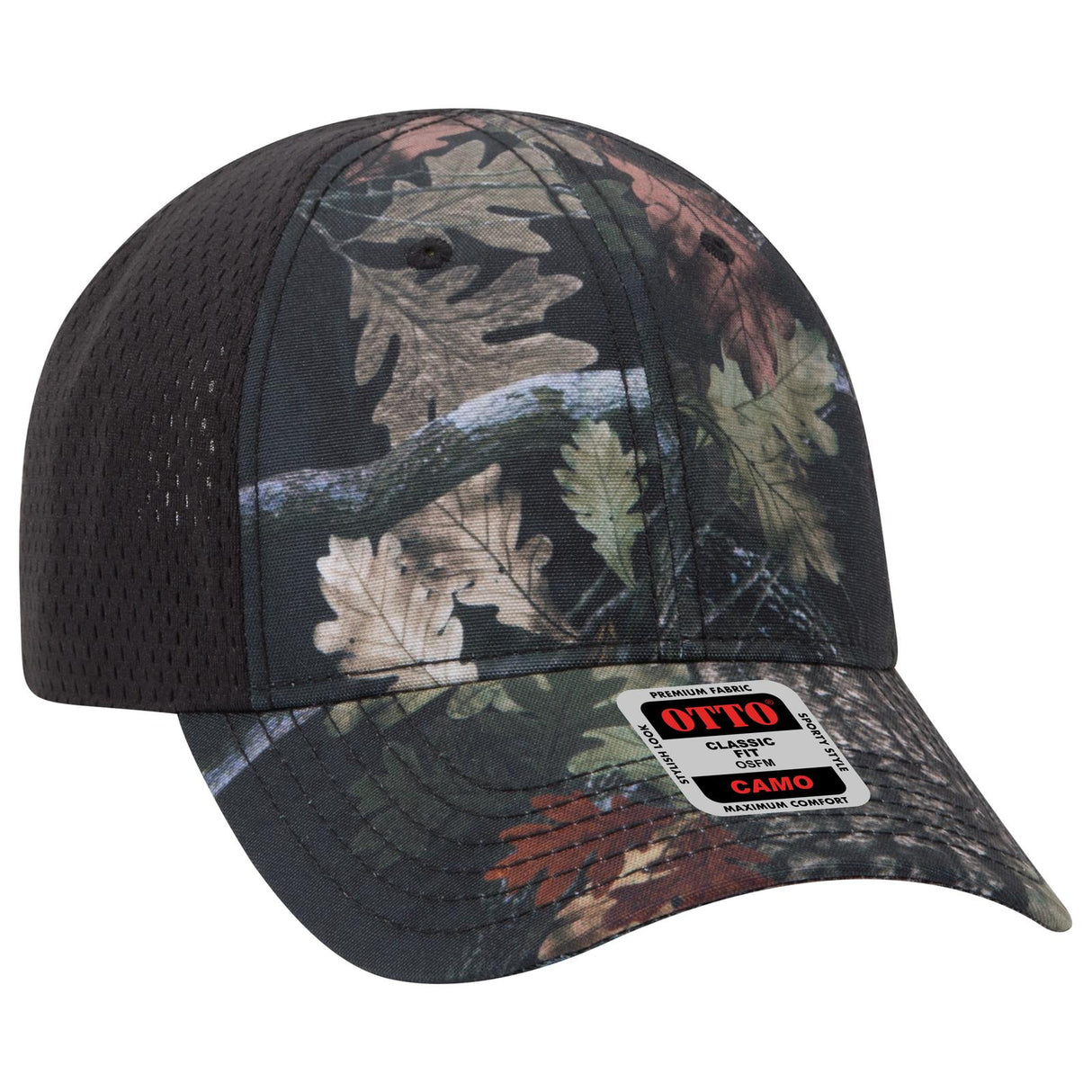 OTTO CAP Camouflage 6 Panel Low Profile Baseball Cap OTTO 103-1243