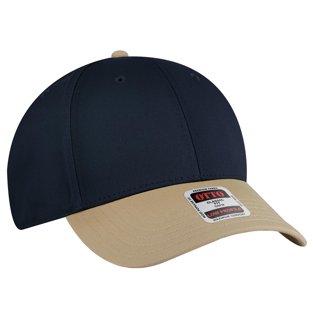 OTTO CAP 6 Panel Low Profile Baseball Cap OTTO 19-536