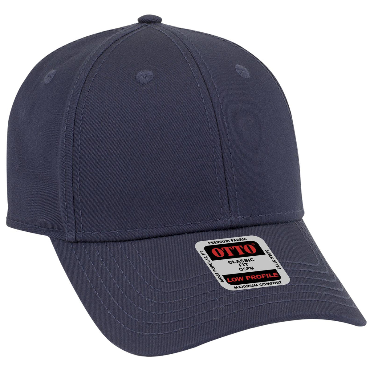 OTTO CAP 6 Panel Low Profile Baseball Cap OTTO 19-1203