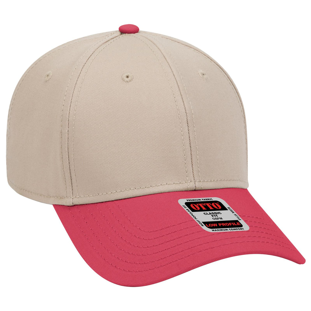 OTTO CAP 6 Panel Low Profile Baseball Cap OTTO 19-768