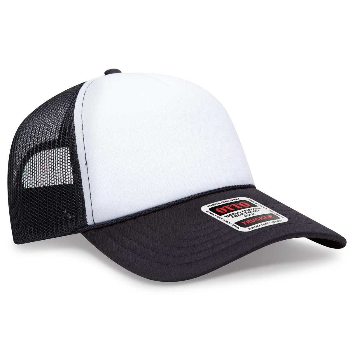 OTTO CAP 5 Panel Low Profile Mesh Back Trucker Hat OTTO 39102-1