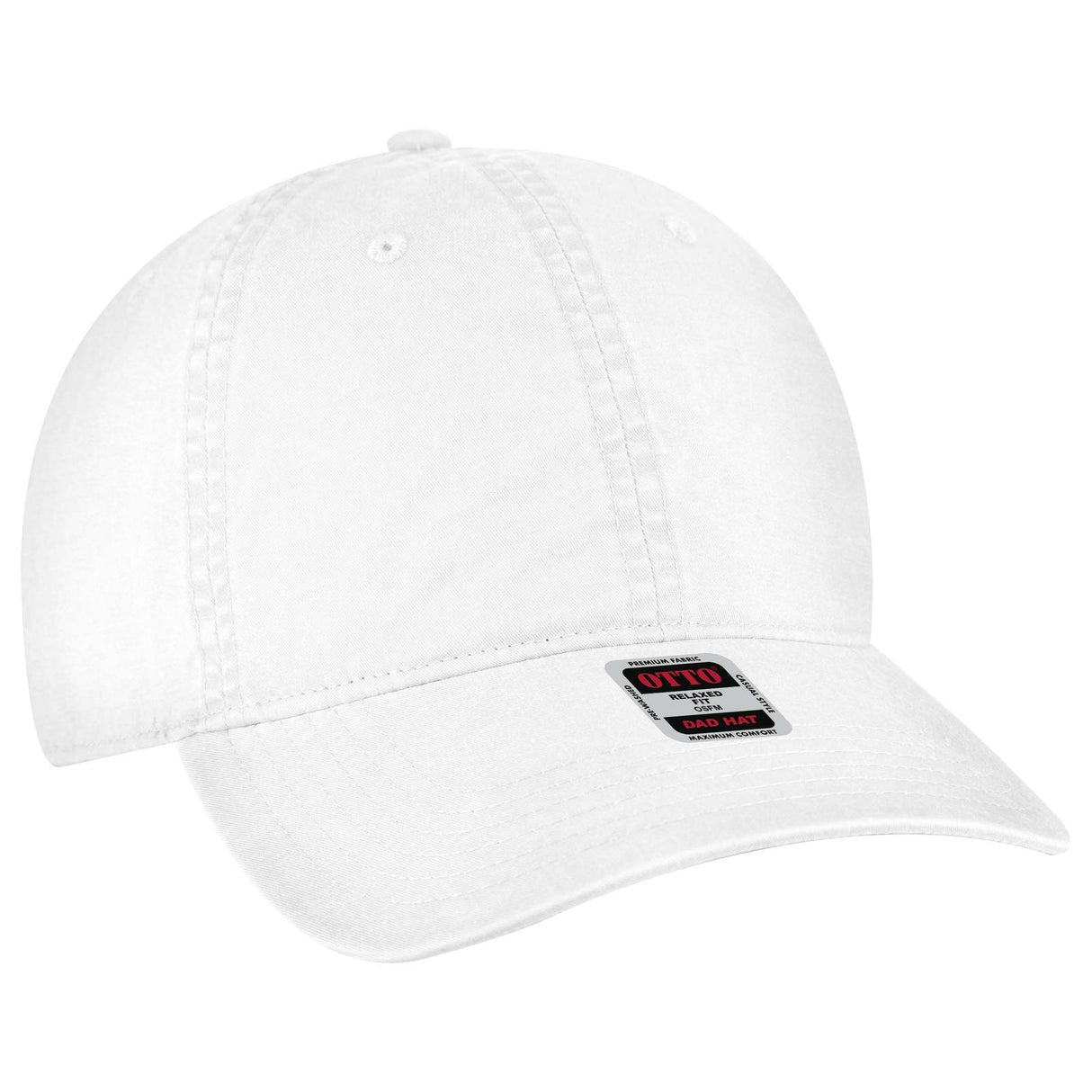 OTTO CAP 6 Panel Low Profile Dad Hat OTTO 18-201