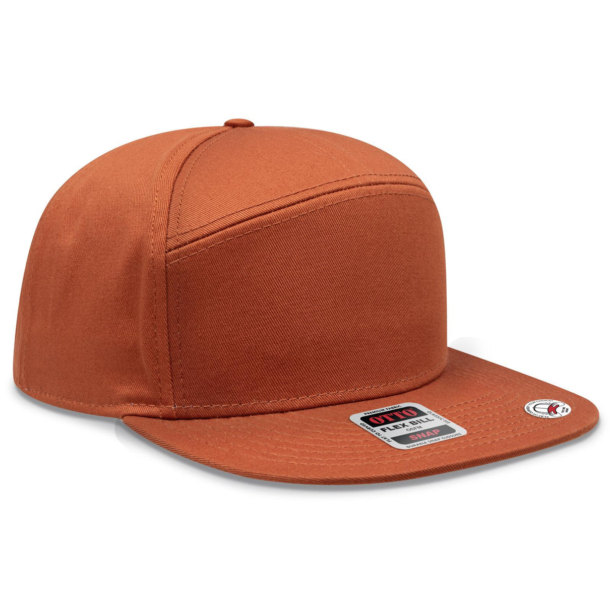 OTTO CAP "OTTO SNAP" 7 Panel Pro Style Snapback Hat OTTO 177-1331