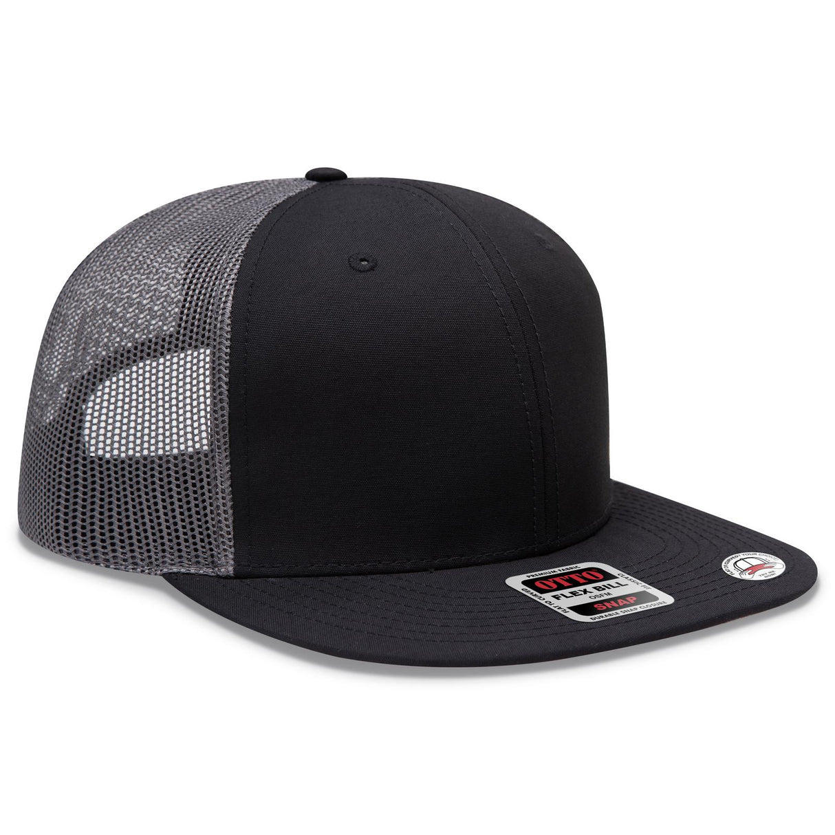 OTTO CAP "OTTO SNAP" 6 Panel Pro Style Mesh Back Trucker Snapback Hat OTTO 141-1070