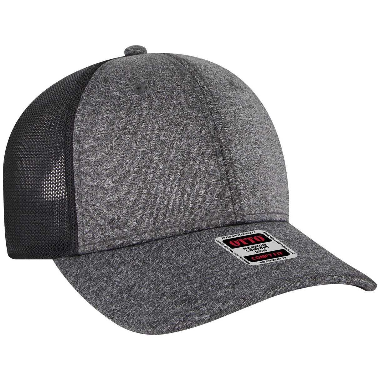 OTTO CAP "OTTO COMFY FIT" 6 Panel Low Profile Mesh Back Trucker Hat OTTO 83-1299
