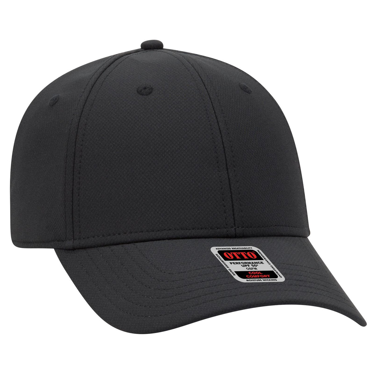 OTTO CAP UPF 50+ 6 Panel Low Profile Baseball Cap OTTO 19-1256