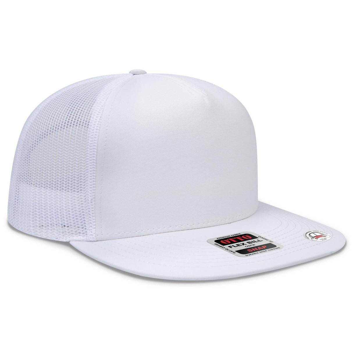 OTTO CAP "OTTO SNAP" 5 Panel Pro Style Mesh Back Trucker Snapback Hat OTTO 154-1174