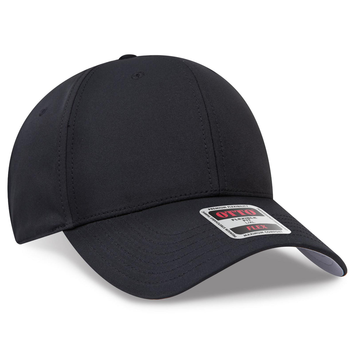 OTTO CAP "OTTO FLEX" Fitted 6 Panel Low Profile Baseball Cap OTTO 11-2