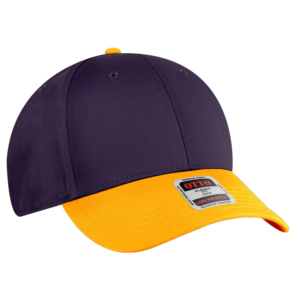 OTTO CAP 6 Panel Low Profile Baseball Cap OTTO 19-536