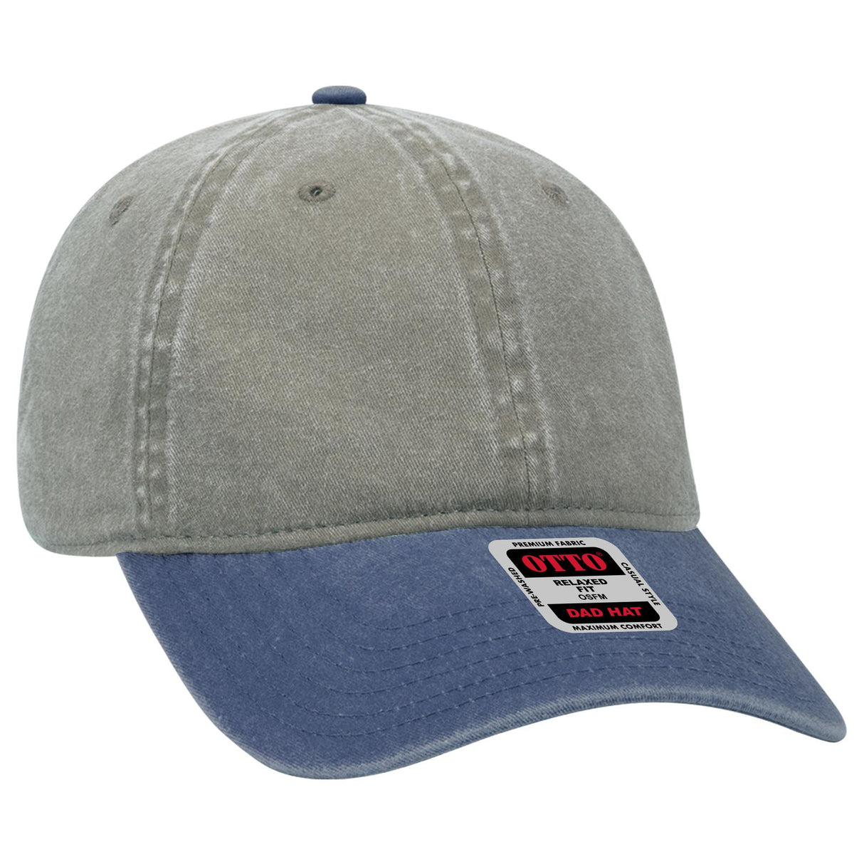 OTTO CAP 6 Panel Low Profile Dad Hat OTTO 18-202