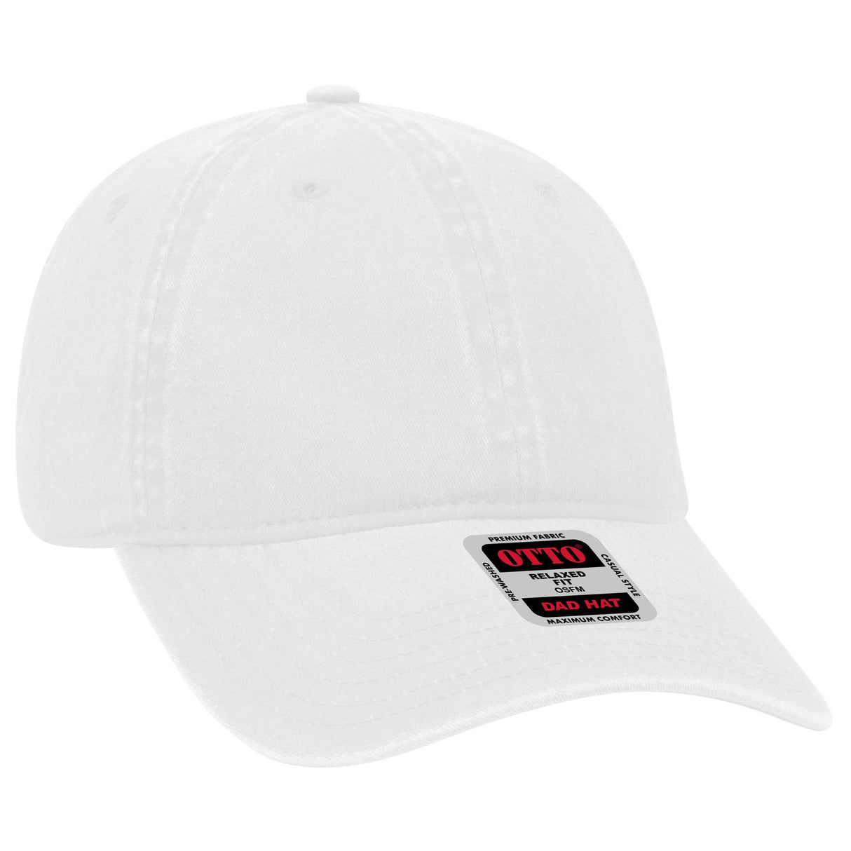 OTTO CAP 6 Panel Low Profile Dad Hat OTTO 18-202