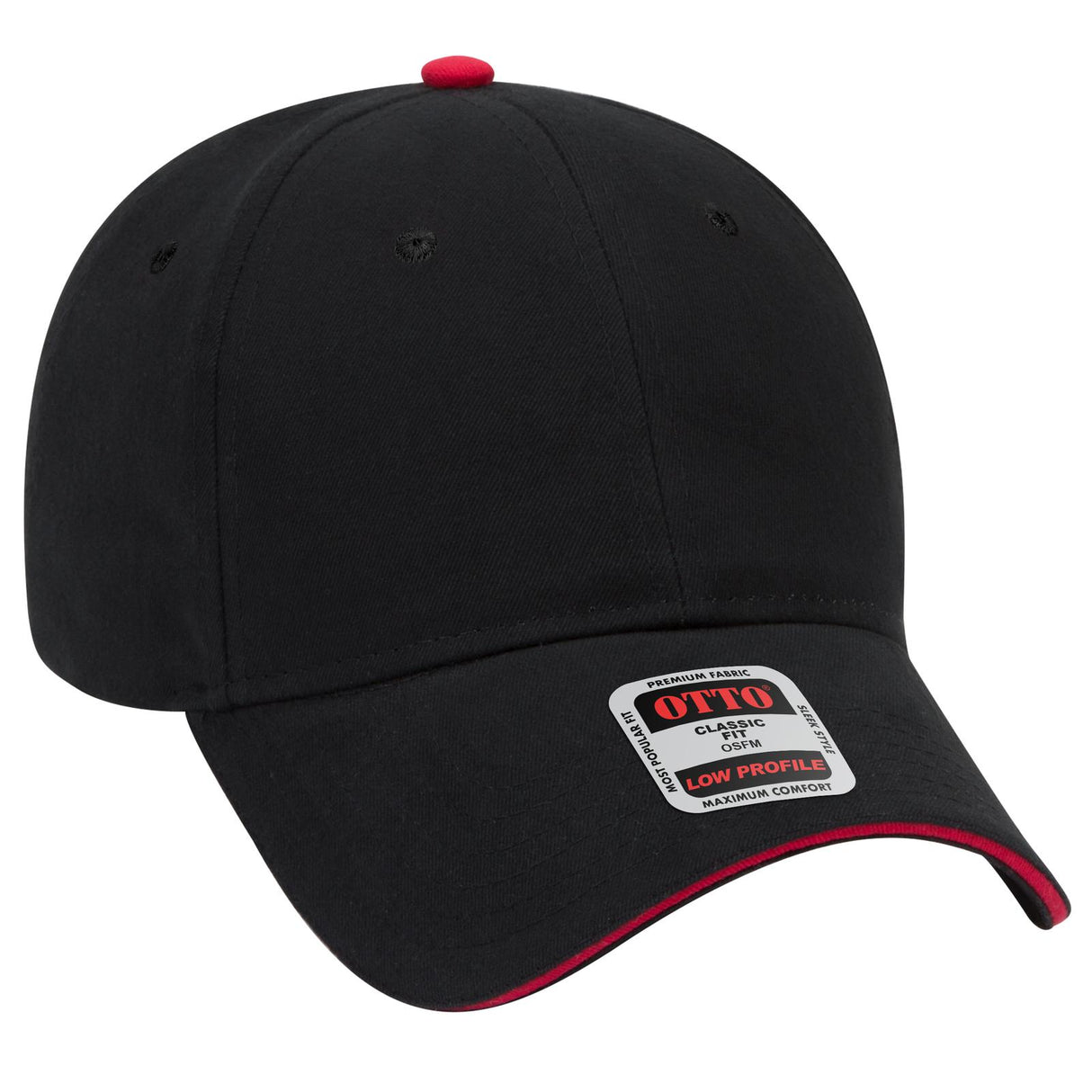 OTTO CAP 6 Panel Low Profile Baseball Cap OTTO 23-430