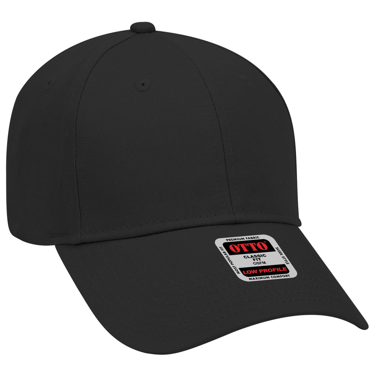 OTTO CAP 6 Panel Low Profile Baseball Cap OTTO 18-553