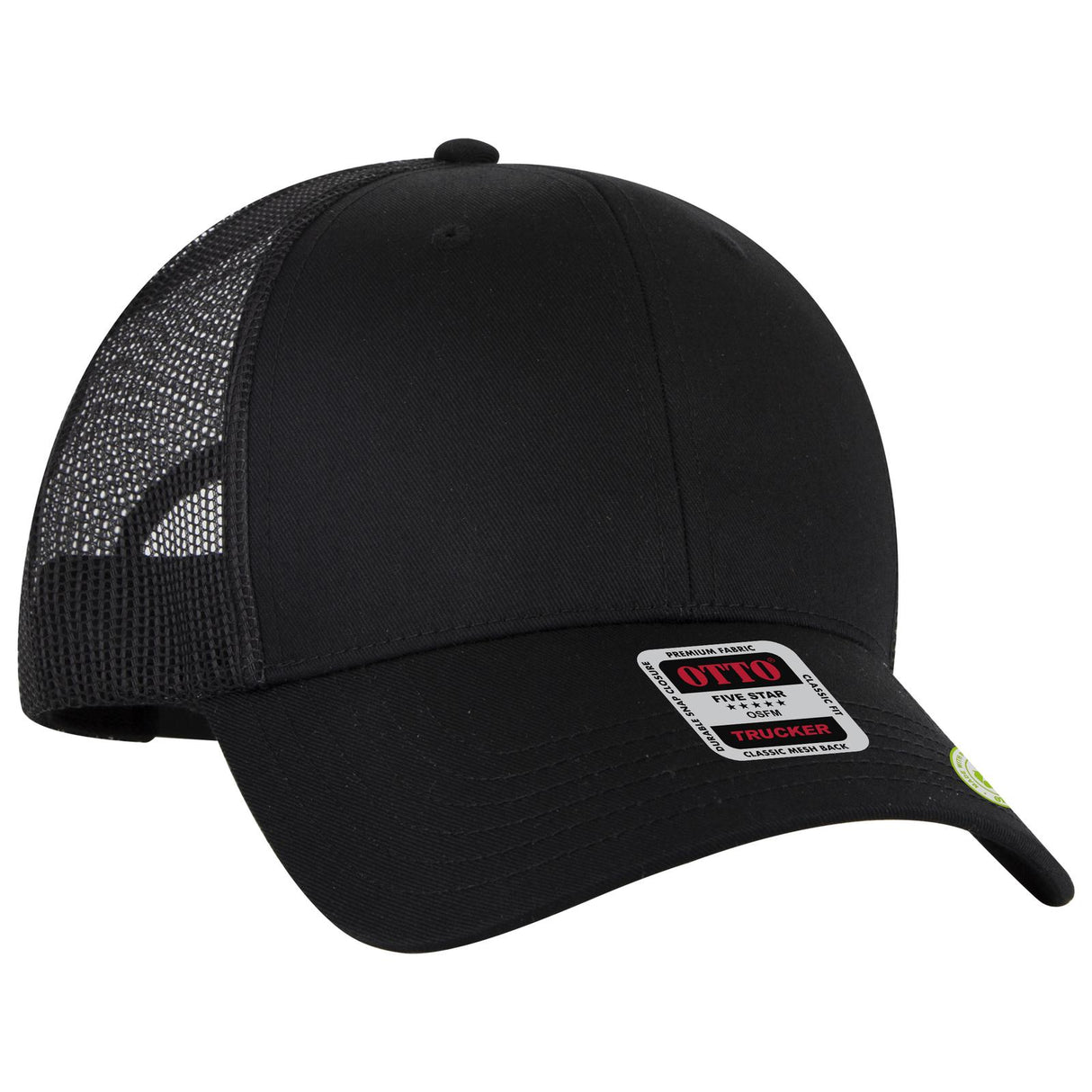 OTTO CAP 6 Panel Low Profile Mesh Back Trucker Hat OTTO 83-4