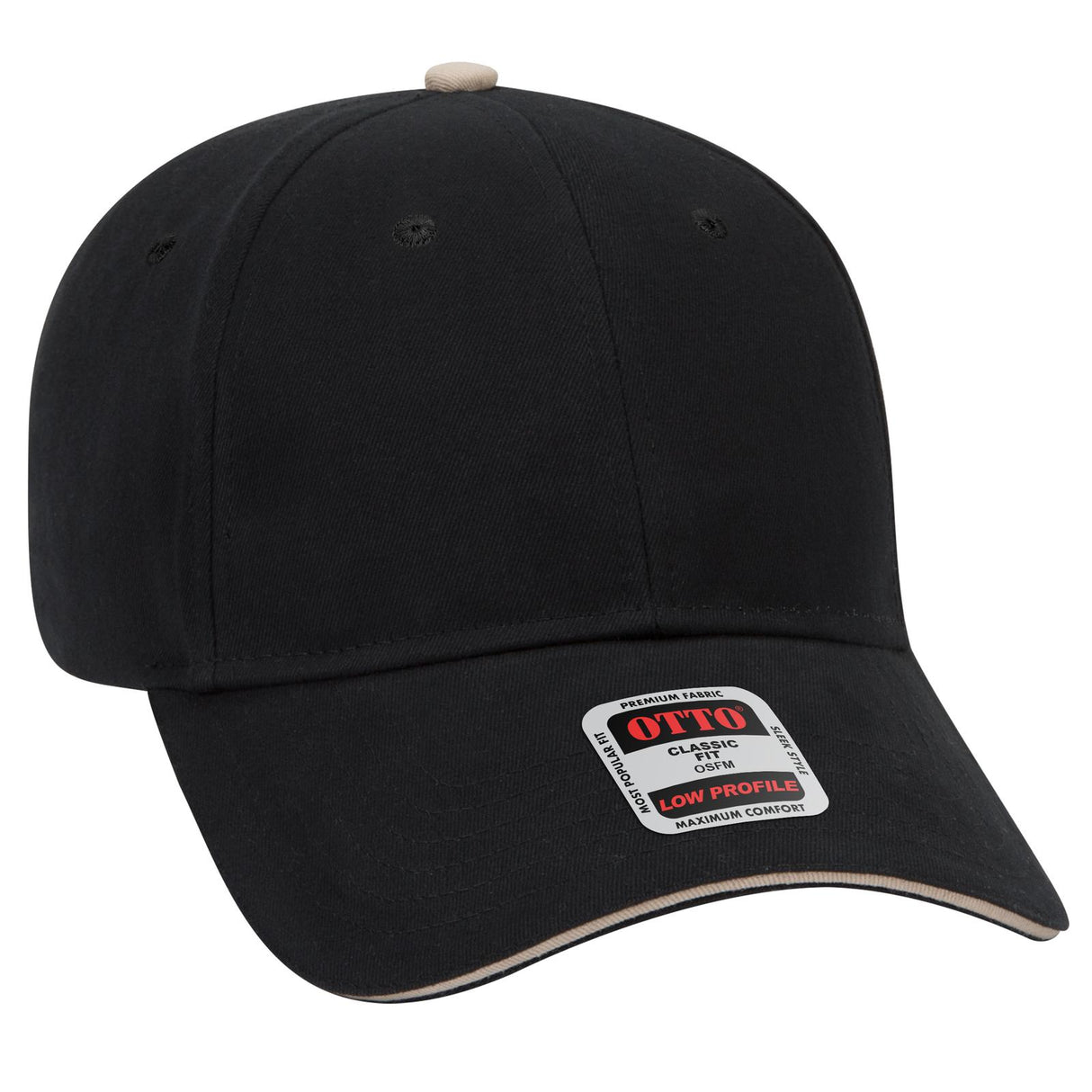 OTTO CAP 6 Panel Low Profile Baseball Cap OTTO 23-430