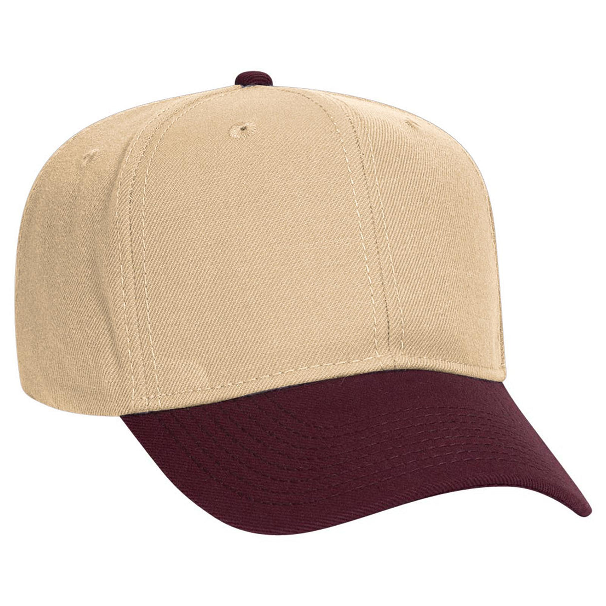 OTTO CAP 6 Panel Mid Profile Baseball Cap OTTO 27-211
