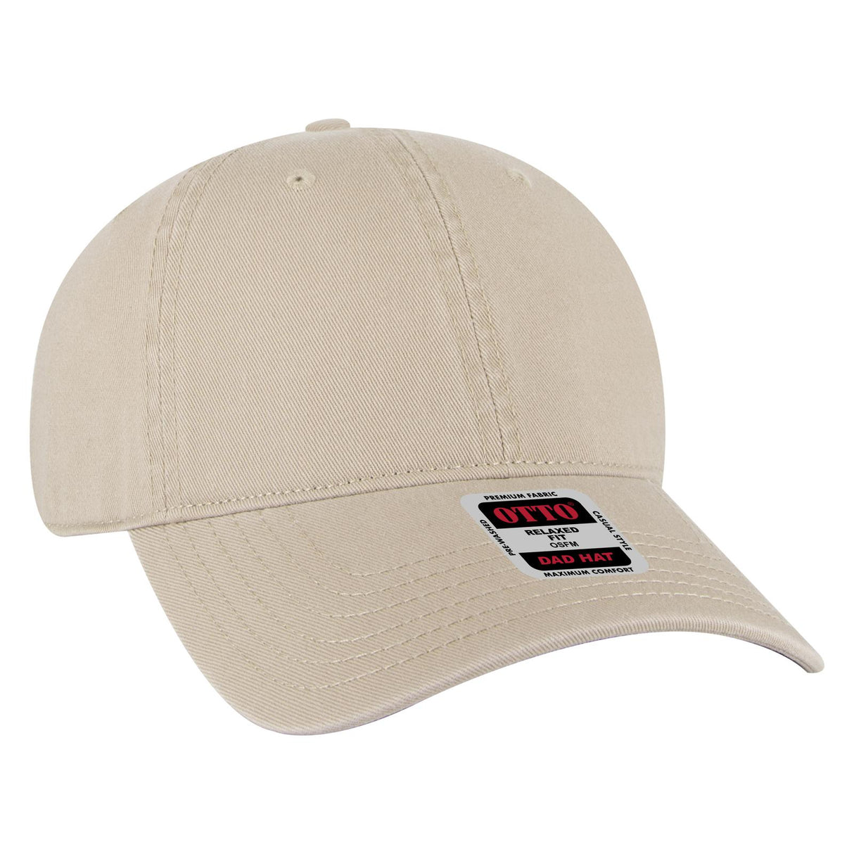 OTTO CAP 6 Panel Low Profile Dad Hat OTTO 18-1322