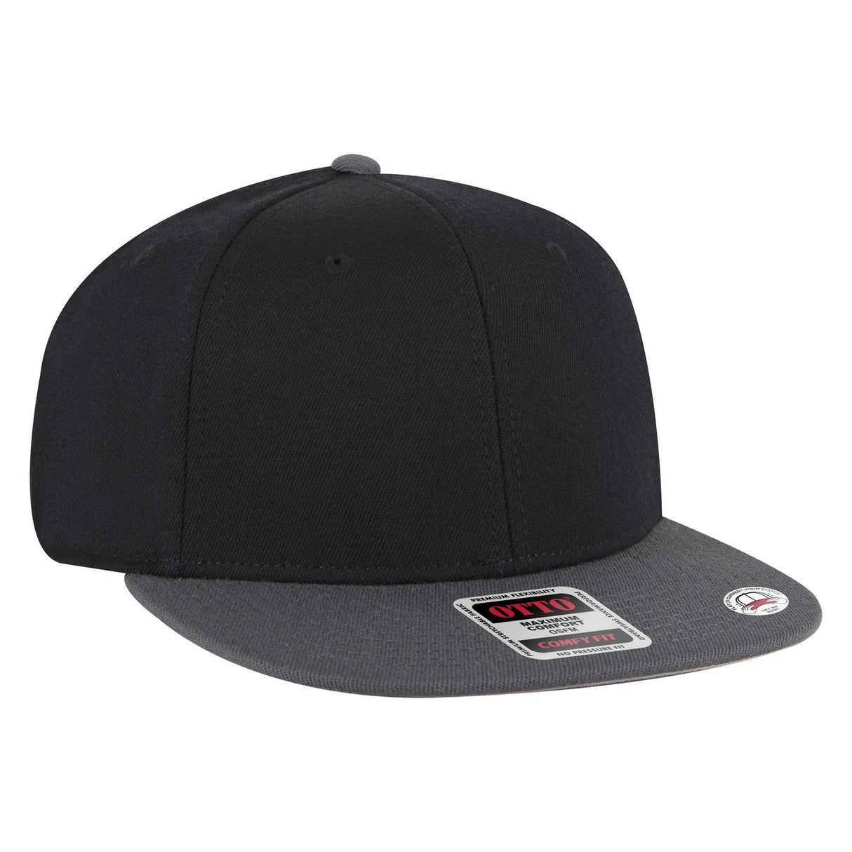 OTTO CAP "OTTO COMFY FIT" 6 Panel Pro Style Snapback Hat OTTO 125-1323
