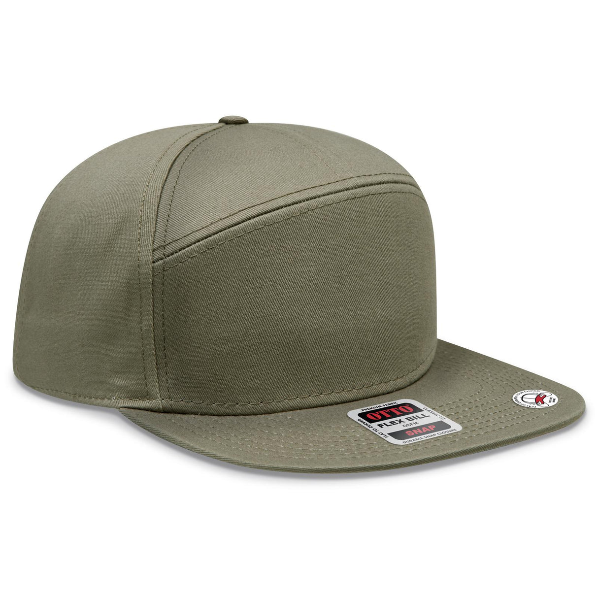 OTTO CAP "OTTO SNAP" 7 Panel Pro Style Snapback Hat OTTO 177-1331