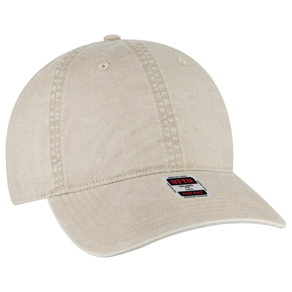 OTTO CAP 6 Panel Low Profile Dad Hat OTTO 18-201