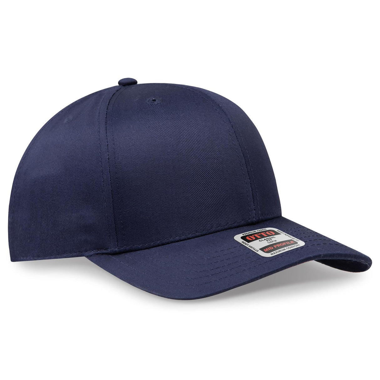 OTTO CAP 6 Panel Mid Profile Baseball Cap OTTO 27-079