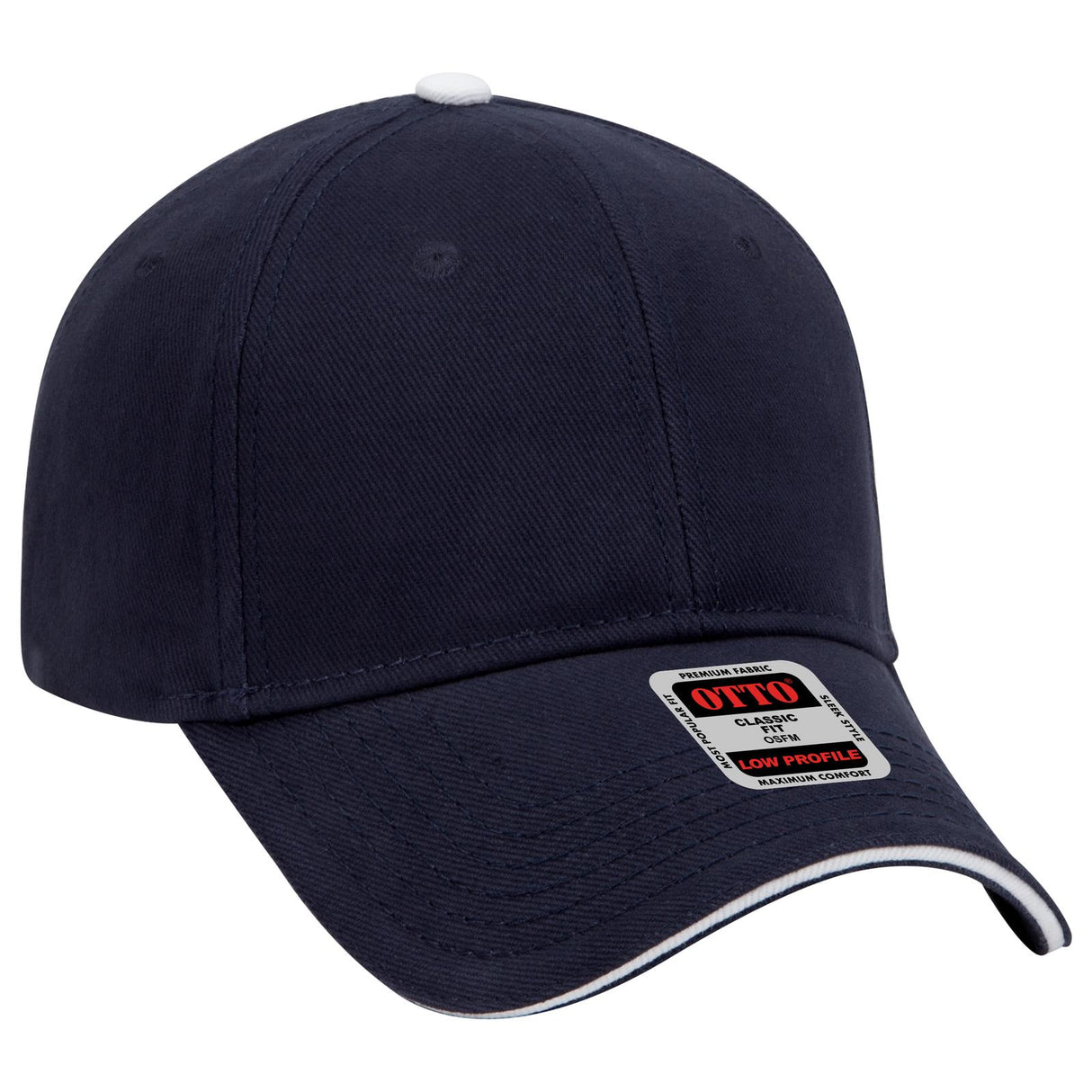 OTTO CAP 6 Panel Low Profile Baseball Cap OTTO 23-255