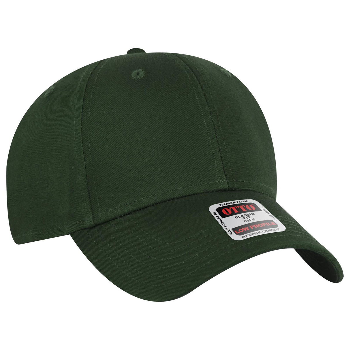 OTTO CAP 6 Panel Low Profile Baseball Cap OTTO 19-536