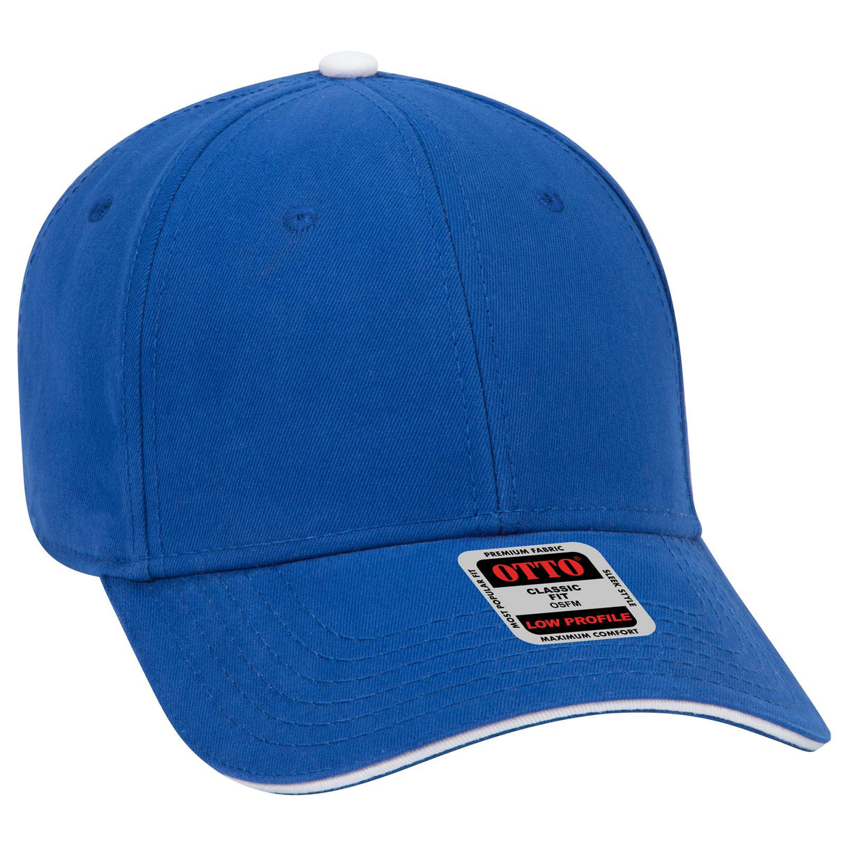 OTTO CAP 6 Panel Low Profile Baseball Cap OTTO 23-370